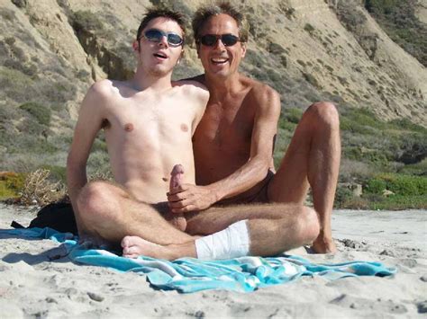 Couple With Erection Nude Beach