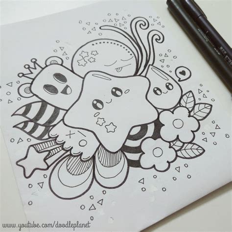 Doodles Creative Easy Cute Drawings Janio Cesar