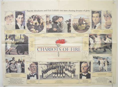 Harold abrahams takes singer sybil gordon to the elegant restaurant: Chariots Of Fire (Montage Design) - Original Cinema Movie ...
