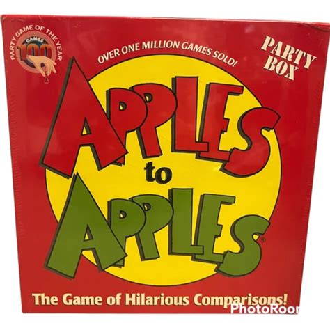Mattel Games Apples To Apples Party Box Board Game Brand New Sealed 19 99 Picclick