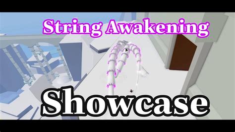 String Awakening Showcase Roblox Blox Fruits Youtube