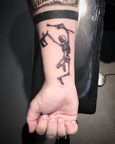 Grateful Dead Dancing Skeleton Tattoo Vanbortelautoauction