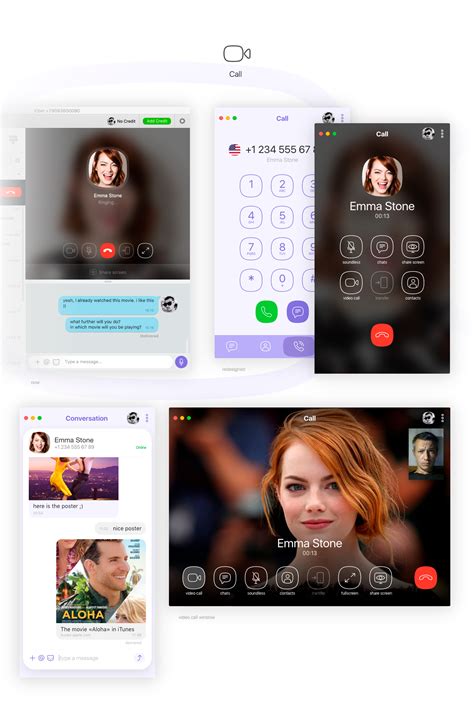 Viber App Redesign Macos On Behance