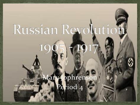 Ppt Russian Revolution 1905 1917 Powerpoint