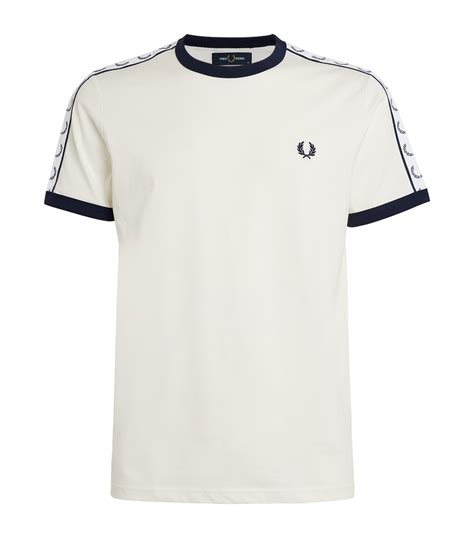 Fred Perry Logo Tape T Shirt Harrods AU