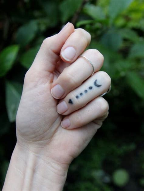 46 Best Finger Tattoos Images On Pinterest Finger Tattoo