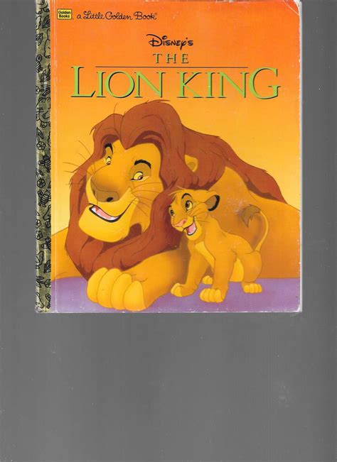 Disneys The Lion King Little Golden Book By Justine Korman Good