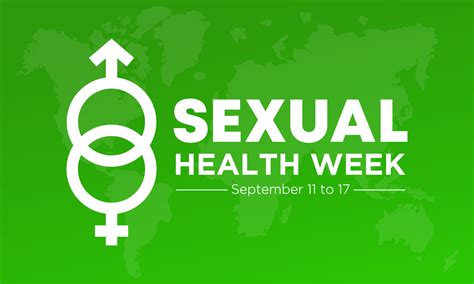 Sexual Health Week September Is Sexual Health Awareness Week Vector Template For Banner