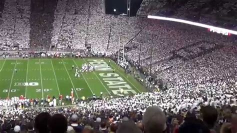 Penn State Student Section Noise Level Youtube