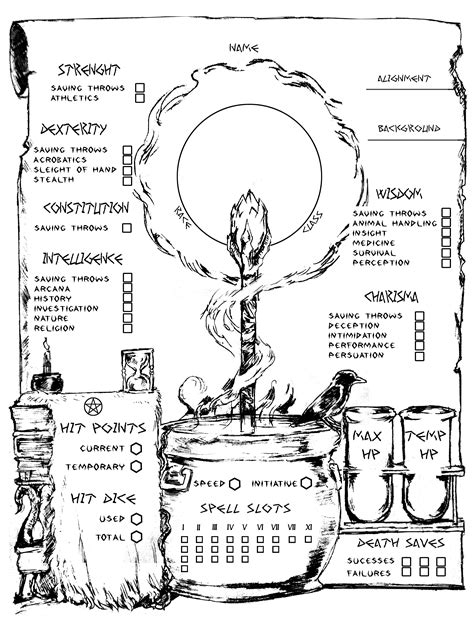 Sorcerer Character Sheet In Dnd Character Sheet Vrogue Co