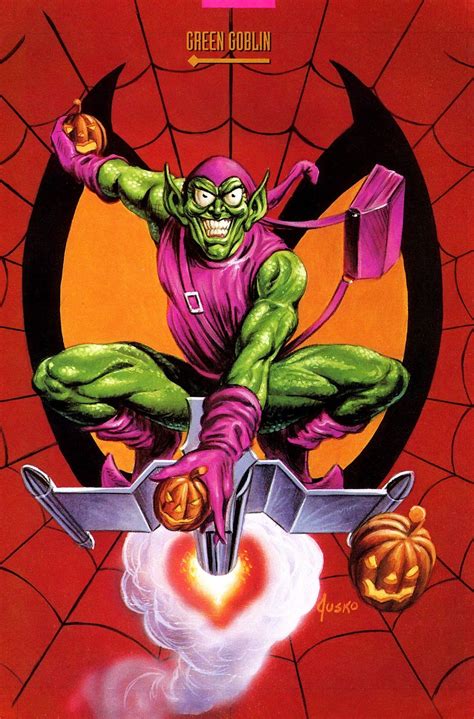 Green Goblin By Joe Jusko Marvel Villains Super Villains Marvel