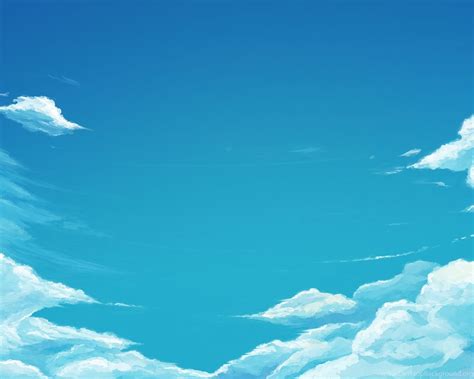 Anime Sky Blue 1920x1080 Hd Wallpapers And Free Stock
