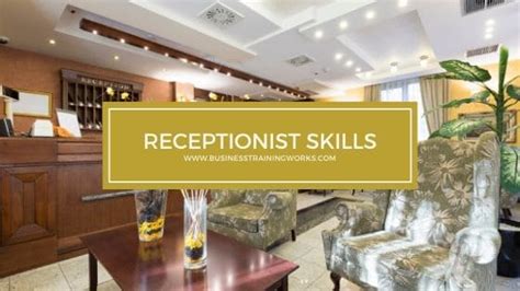 Front Desk And Receptionist Skills Course Business Training Works