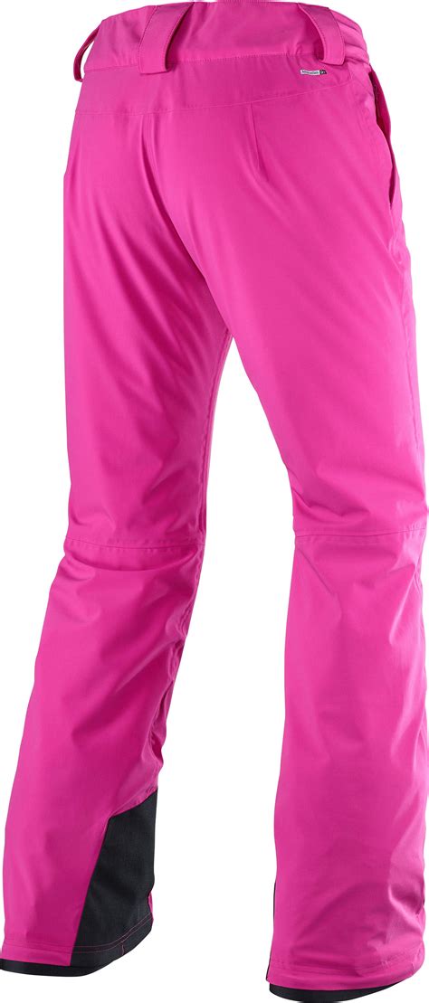 Salomon Womens Icemania Pant In Pink Tiso