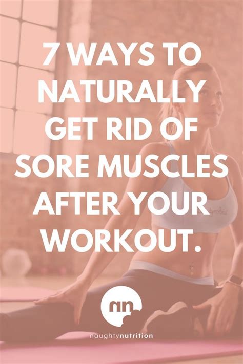 Get Rid Of Sore Muscles By Doing These 7 Things After Every Workout