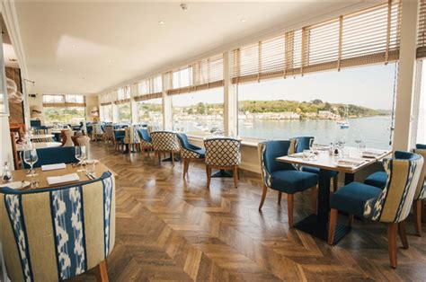 The Waters Edge Restaurant Falmouth Restaurants Britains Finest