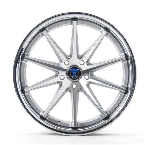 Rohana Rc10 Wheels 22x105 5x108 42et Cb 634 Machine Silverchrome