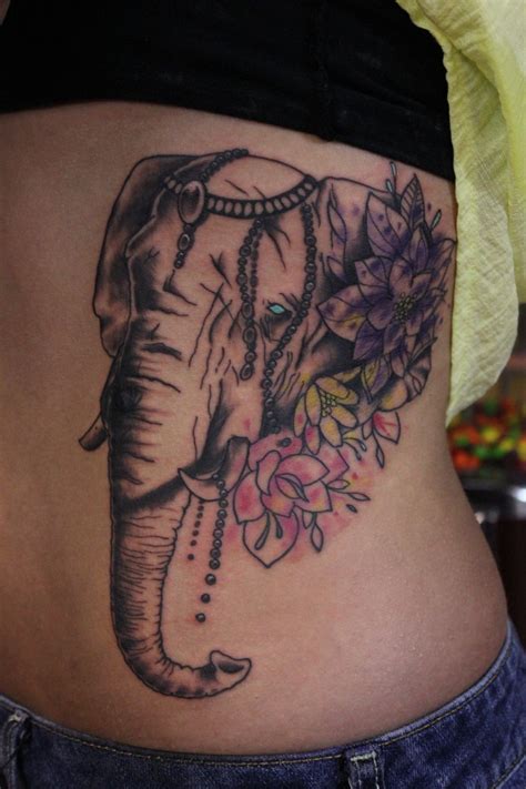 Bohemian Elephant Cover Up The Ink Underground Salem Tatuaje Bohemio Tatuajes Disenos De Unas
