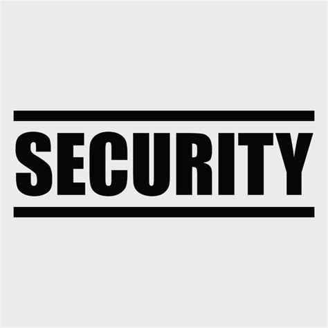Security Svg Png Craft Cutting File T Shirt Print Etsy