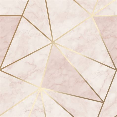 Download Luxurious Pink Gold Marble Texture Wallpaper