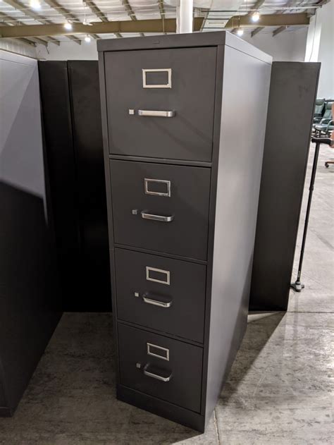 Gray Gray Hon 4 Drawer Vertical Filing Cabinet 15x265 By Hon