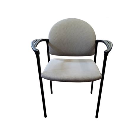 Steelcase Springboard Guest Arm Chair Beige Fabric Festival Furniture