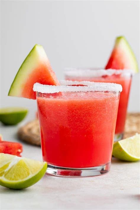 3 Ingredient Watermelon Margarita Recipe 40 Aprons