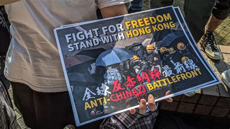 Every Word Of Support To Hong Kong Silenced In Mainland China