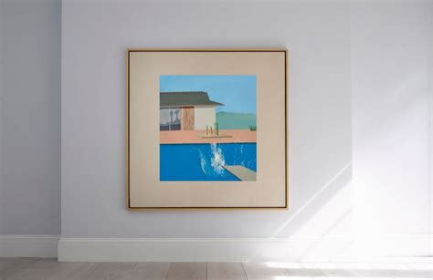 Londa Lunga Di David Hockney The Splash Allasta Da Sothebys Stima