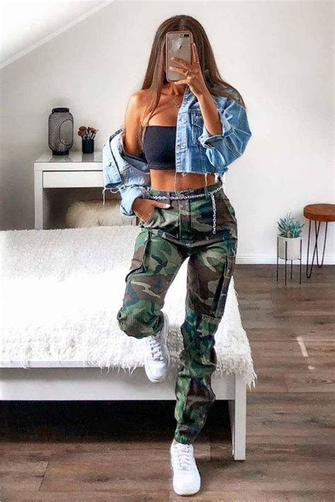 Chic Ways To Wear Camouflage Fashion Camo Outfits Hot Sex Picture