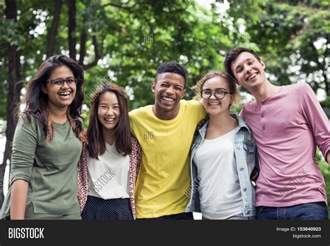 Diverse Group Young Image And Photo Free Trial Bigstock