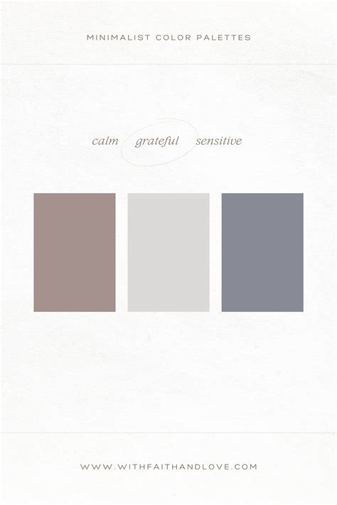 Relaxing Harmonious Inspired Neutral Color Palette For Your Brand