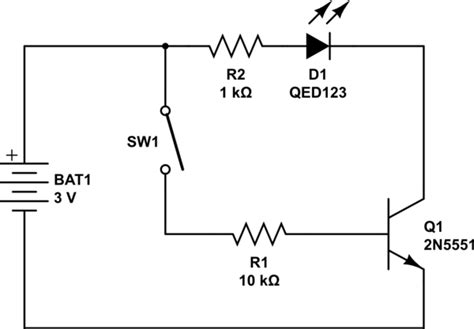 How To Connect A Transistor As A Switch In A Circuit
