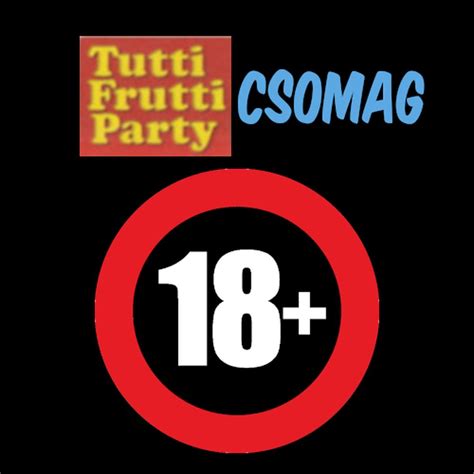 Tutti Frutty Party Felnőtt Magazin Csomag 122db 18 Képregénydepó