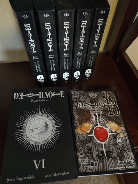 My Death Note Black Edition Set Is Complete Plus Vol 13 How To Read
