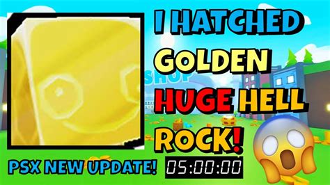 What I Got My First Huge Hatched Huge Hell Rock Youtube