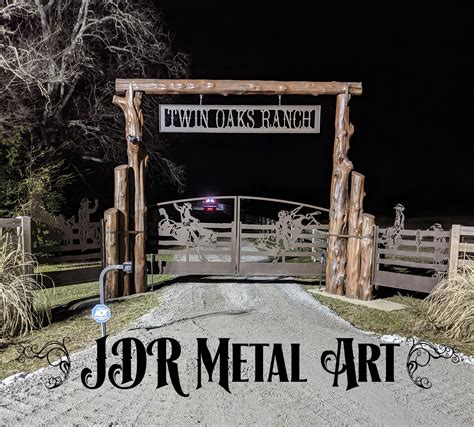 Horse Themed Driveway Gate Designs - JDR Metal Art - Aluminum Steel & Iron