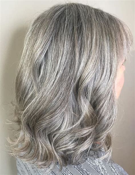 50 Gray Hair Styles Trending In 2020 Medium Hair Styles Gorgeous