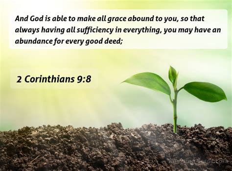 7 Bible Verses About Enabling Grace