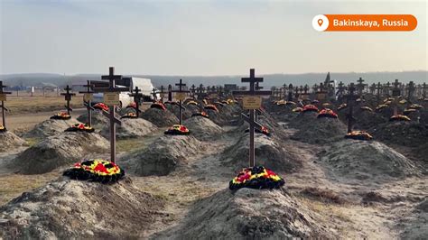 A Russian Cemetery Shows Wagners Army Of Convicts News A Rapidly