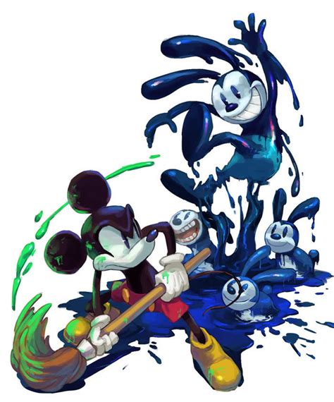 Epic Mickey By Leakingdomhearts On Deviantart