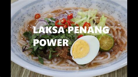 If you didn't know what laksa in penang is, just follow this guide. Resepi Laksa Penang Power, pedas menyengat - YouTube