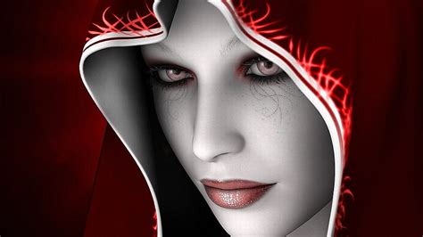 1290x2796px 2k free download face illustration fantasy art fantasy girl 3d render red