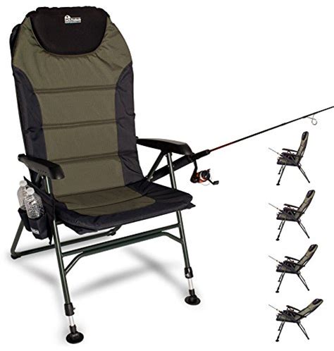 Heavy Duty Fishing Chairs With Rod Holders For Big And Heavy People