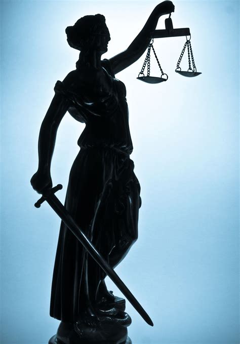 Statue Of Justice Silhouette Canvas Print Pixers We Live To