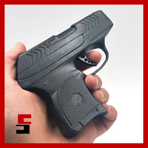 3d Printable Pistol Ruger Lcp Prop Practice Training Gun By Sliceables