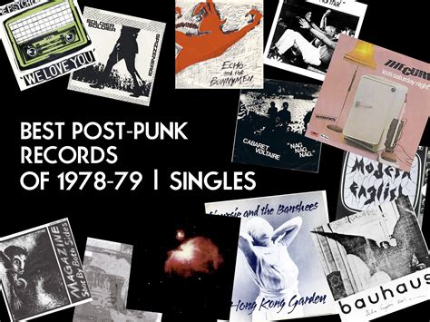 Best Post Punk Records Of 1978 79 Singles Post