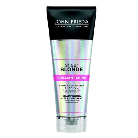 das „sheer blonde brilliant shine strahlkraft and volumen shampoo“ von