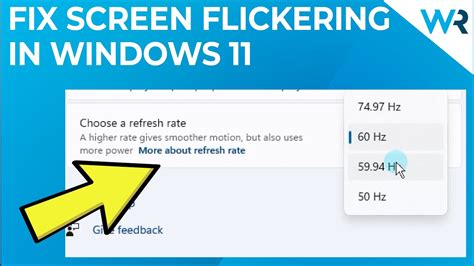 How To Fix Screen Flickering In Windows 11 YouTube