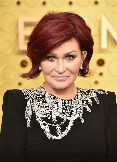 Sharon Osbourne Looks Unrecognizable With Bright White Hair After
